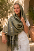 Rebozo aceituna